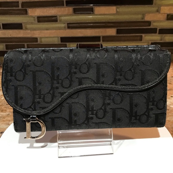DIOR Signature Saddle Canvas/Leather Wallet ๐๐คโค๏ธโ๐ฅ - Picture 1 of 17